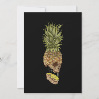 Hawaiian Skull Pineapple Summer Gift Meddelande