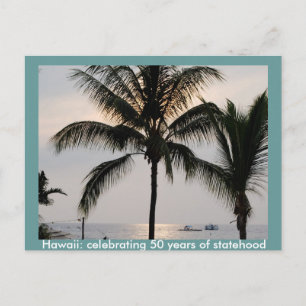 Hawaiian Statenature Vykort