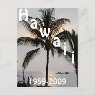 Hawaiian Statenature Vykort