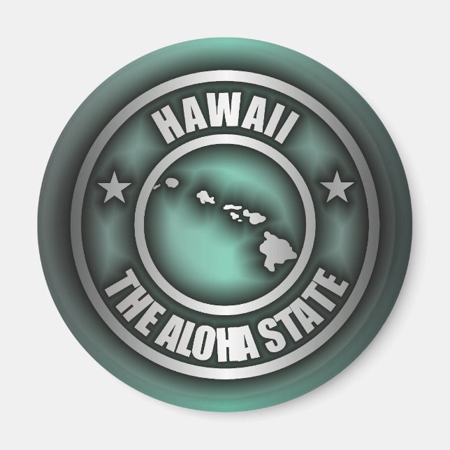 "Hawaiian Steel" Magnets (M) Magnet (Framsidan)
