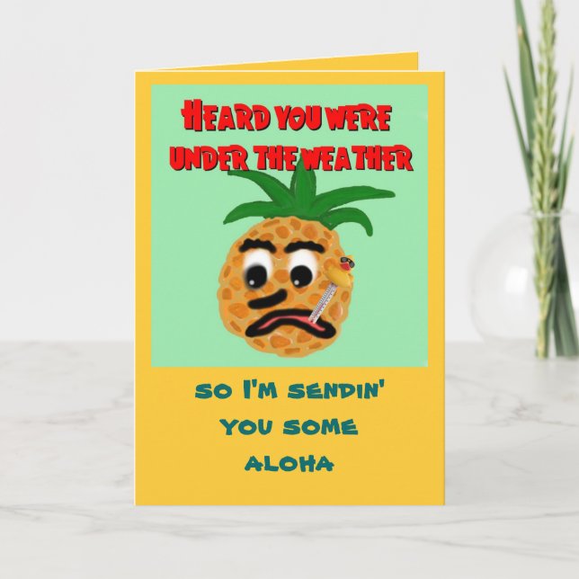 Hawaiian-Stil, få brunstkort Kort (Framsida)