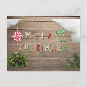 Hawaiian Stil Gingertea Hälsning Helg Vykort