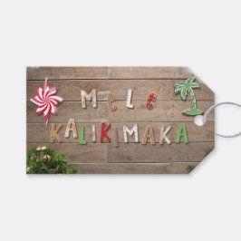 Hawaiian Stil Gingertea Hälsning Presentetikett