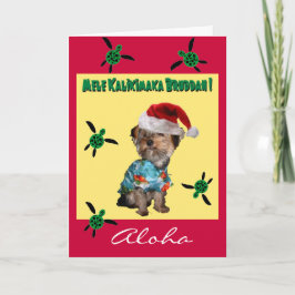 Hawaiian Stil Helgdag Card Helgkort