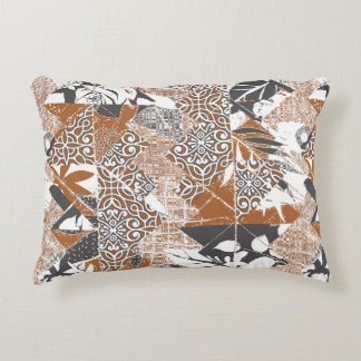 Hawaiian stil tapa stam abstrakt patchwo prydnadskudde