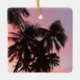 Hawaiian Sunrise Julgransprydnad Keramik