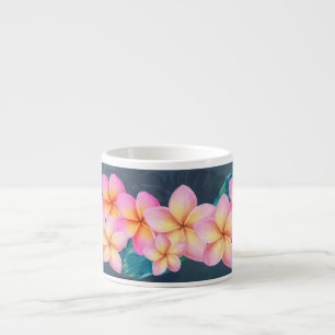 Hawaiian Sunrise Plumeria Espresso Mugg Espressomugg