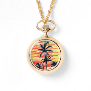 Hawaiian Sunset Coco Handflatan Armbandsur