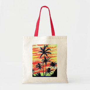 Hawaiian Sunset Coco Handflatan Tygkasse