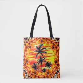 Hawaiian Sunset Coco Handflatan Tygkasse