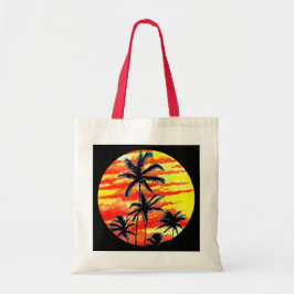 Hawaiian Sunset Coco Handflatan Tygkasse