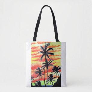 Hawaiian Sunset Coco Handflatan Tygkasse