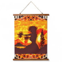 Hawaiian Sunset Hula Handflatan
