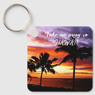 Hawaiian Sunset Keychain Nyckelring