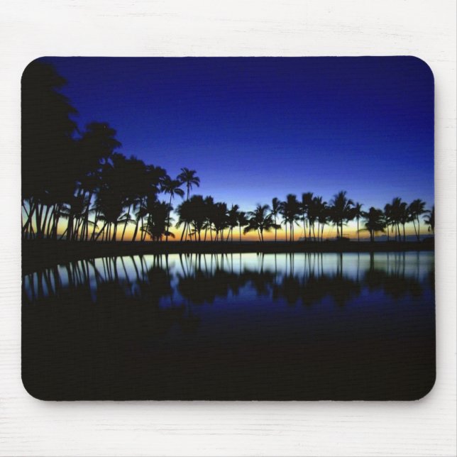 Hawaiian Sunset Mouse Pad Musmatta (Framsidan)