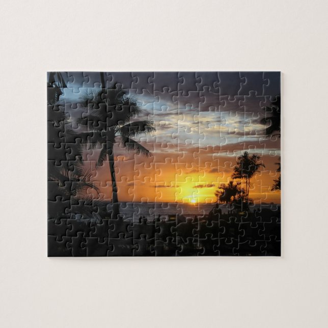 Hawaiian Sunset Puzzle Pussel (Horisontell)