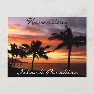 Hawaiian Sunset Vykort