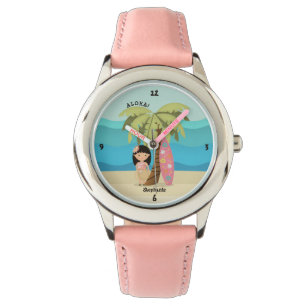 Hawaiian Surfer Girl Armbandsur