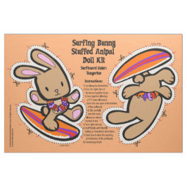 Hawaiian Surfing Bunny Doll Kit & Mjukisdjur Tyg