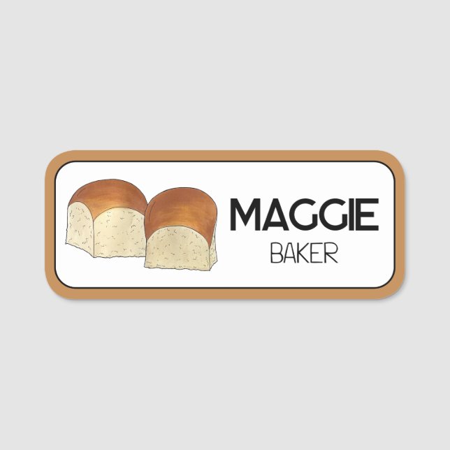 Hawaiian Sweet Rolls Bread Dinner Roll Bakery Food Namnbricka (Framsida)