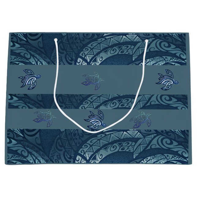 Hawaiian Tapa och Honu Gift Bag (Framsidan)