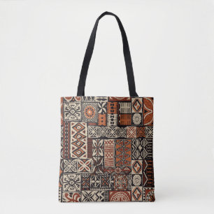 Hawaiian Tapa: Tribal Patchwork Tygkasse