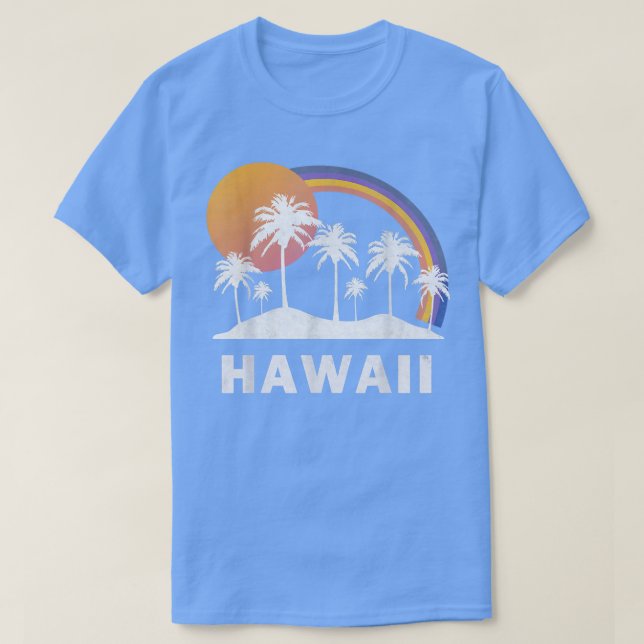 Hawaiian TeeVintage Hawaii T Shirt (Design framsida)