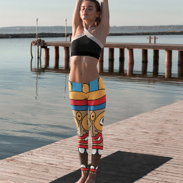 Hawaiian tikgui leggings