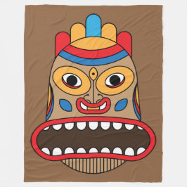 hawaiian tiki fleecefilt