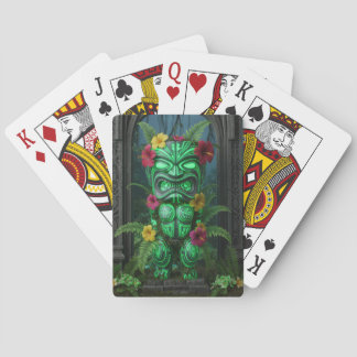 Hawaiian Tiki God Playing Cards Casinokort