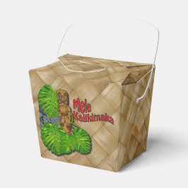 Hawaiian Tiki Mele Kalikimaka jultur Presentaskar
