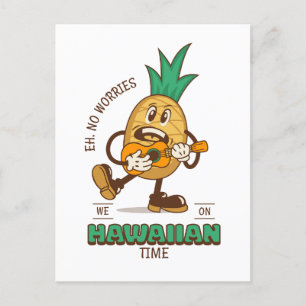 Hawaiian Time Chill vykort