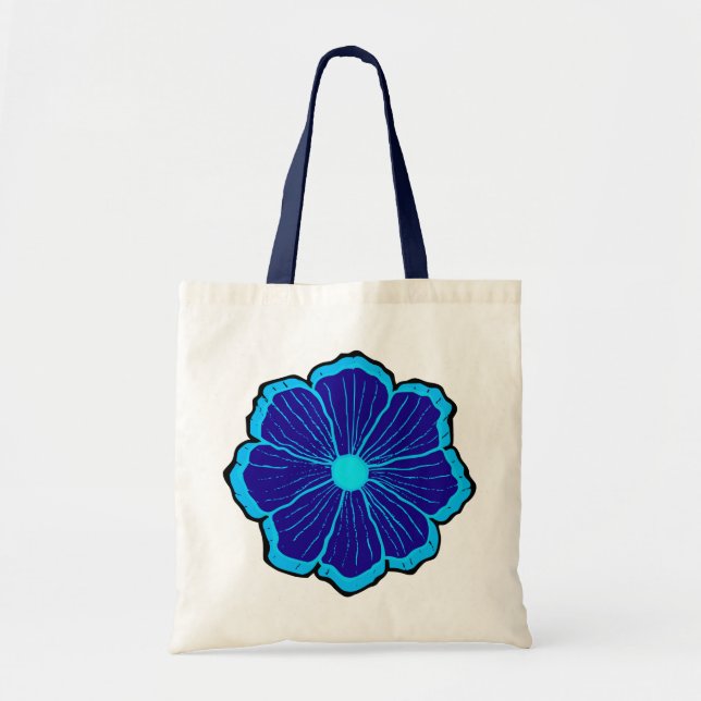 Hawaiian Tote Bag Tygkasse (Framsidan)