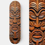 Hawaiian Totem Tiki Mask Wood Stil Art Mini Skateboard Bräda 18,5 Cm<br><div class="desc">Bygg upp öandan med vår Hawaiianska totem Tiki Mask Wood Stil Art Skateboard. Det här är ytterligare 100% Snughamsterdesign.</div>