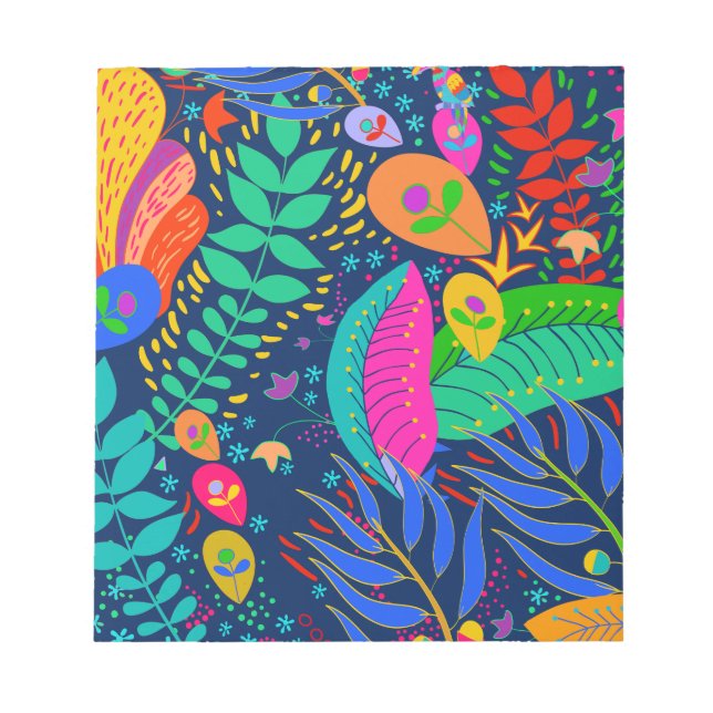 Hawaiian Tropical Jungle Anteckningsblock (Framsida)
