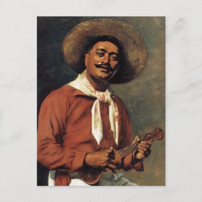 "Hawaiian Troubadour" - Hubert Vos Postcard Vykort (Framsida)