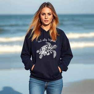 Hawaiian Turtle Turt-ally Tropical T Shirt