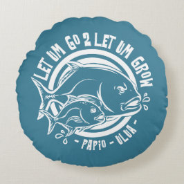 Hawaiian Ulua papio trevally Rund Kudde