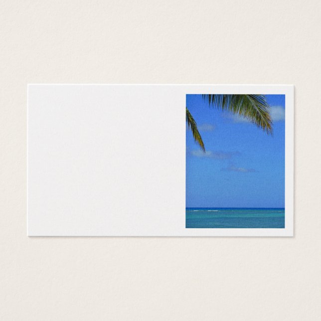 Hawaiian Vatten Visitkort (Framsidan)