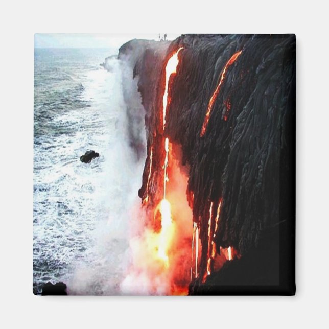 Hawaiian Volcano Magnet (Framsidan)