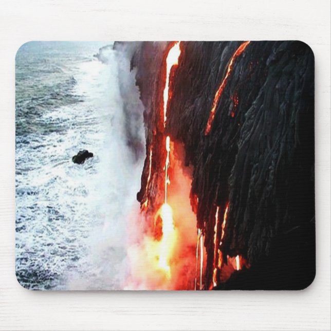 Hawaiian Volcano Mousepad Musmatta (Framsidan)