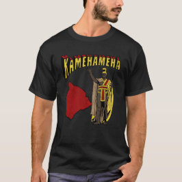Hawaiian Warrior Chief King Kamehameha Vintage T Shirt