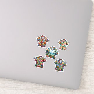 Hawaiianaskor Sommarmode Klistermärken