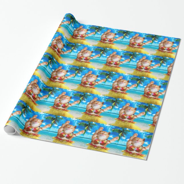 Hawaiiansk danskatt presentpapper (Utrullad)
