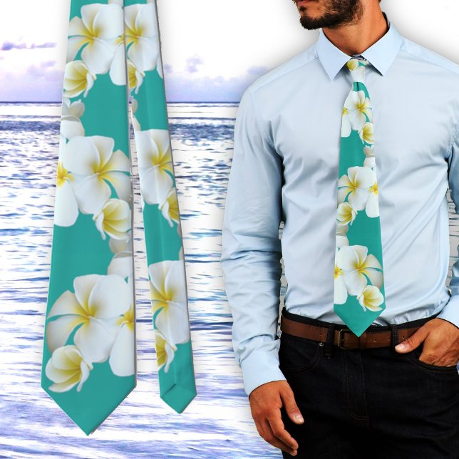 Hawaiiansk Frangipani Turkos Slips (Skapare uppladdad)