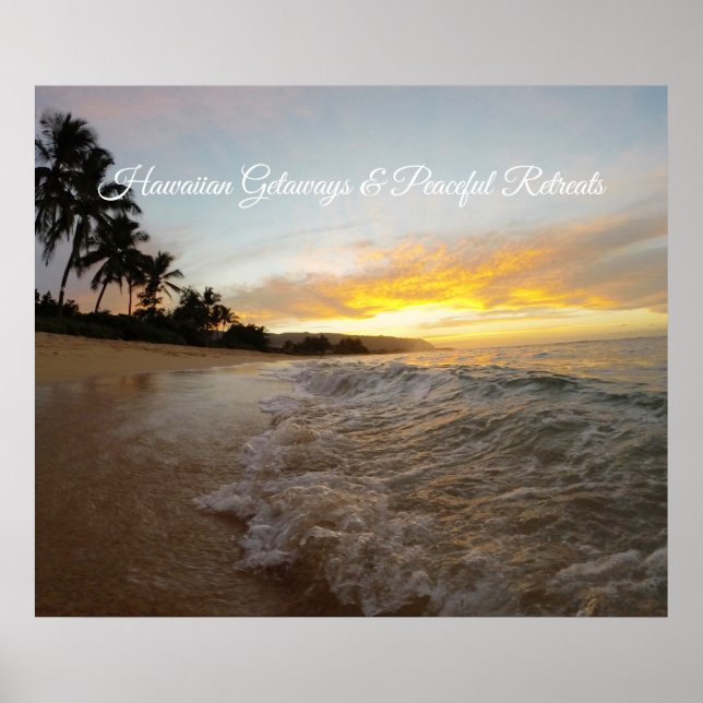 Hawaiiansk getaway Poster (Framsidan)