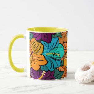 Hawaiiansk Hibiskus Mugg
