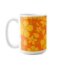 Hawaiiansk Hula (Hibiscus) Orange Mix