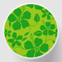 Hawaiiansk Hula (Hibiskus) i Citron-Lime