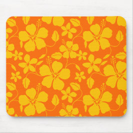 Hawaiiansk Hula (Hibiskus) Orange Mix Musmatta